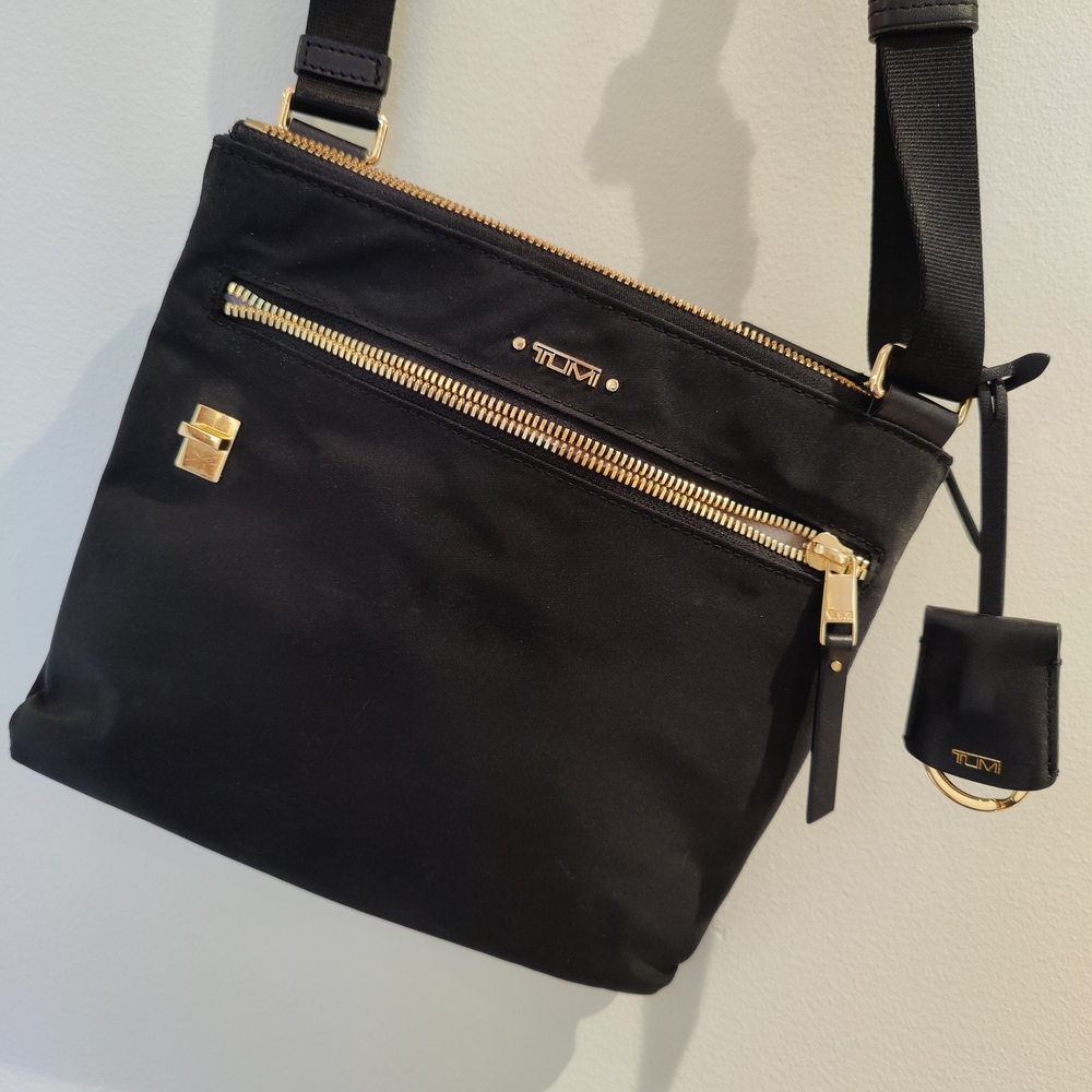 TUMI Tula Crossbody with Gold Accents